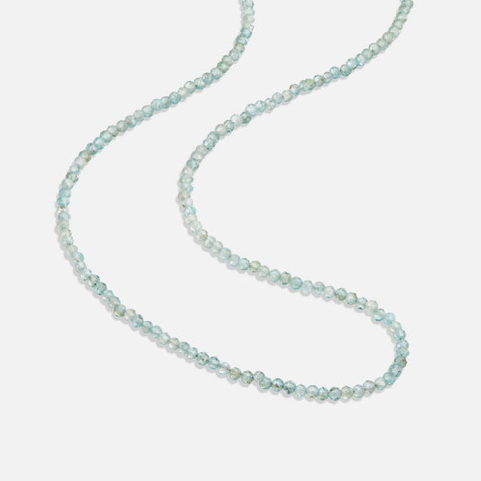 Alena – Collana dorata con piccolo pendente rotondo