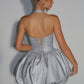 ARAMINTA | SILVER MINI DRESS