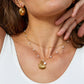 Paulina – Collana dorata con mini cristalli