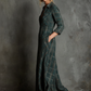 AILENE | CLASSIC GREEN PLAID SHIRT DRESS