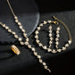 VALERINE | HIGH-END SPARKLE FLOWER JEWELRY SET