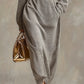 STELLA ERTOIS ELEGANT HIGH NECK MAXI DRESS