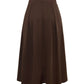 CELINE BLOOM | ELEGANT BELTED PENCIL SKIRT