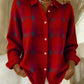 MARCOLLINE | RETRO PLAID SWEATER WITH CASUAL CONTRAST