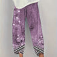 BRIELLE | BOTANICAL WIDE-LEG TROUSERS