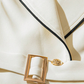 SOFJA - ELEGANT VEST WITH BELT