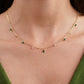 Marlies – Collana dorata con perle