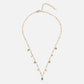 Marlies – Collana dorata con perle
