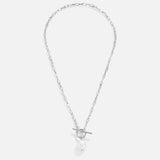 Evelina – Collana dorata con pendente in perla