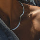 Johana – Collana dorata delicata con forma armoniosa