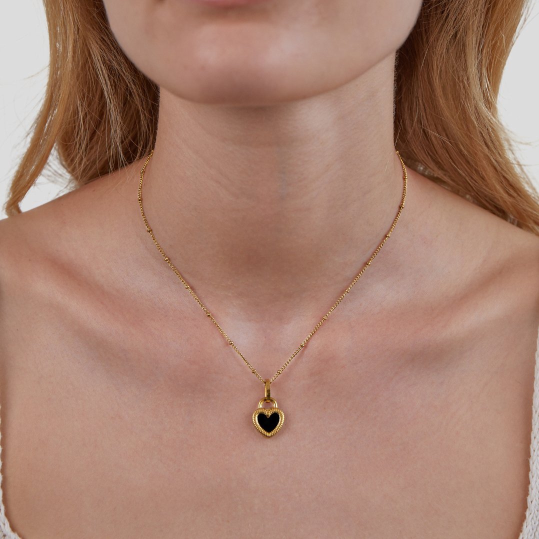 Monika – Pendente a goccia color oro