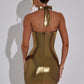 JORDYN | SHIMMERING METALLIC GOWN
