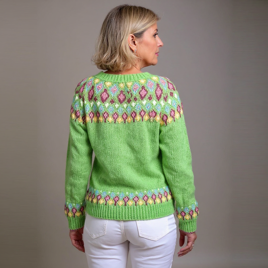 RUBY | VINTAGE ICELANDIC CARDIGAN