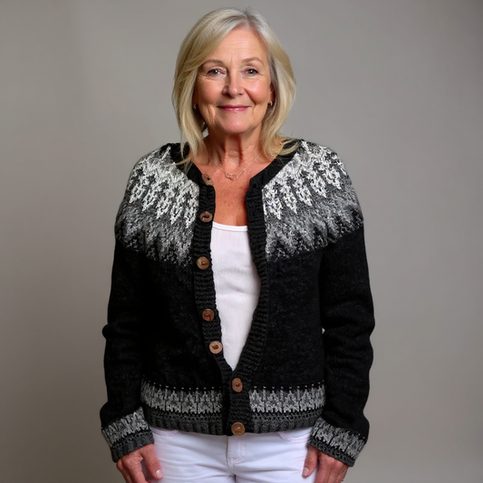 NEVA | VINTAGE ICELANDIC CARDIGAN
