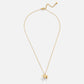 Luisa – Collana in oro con elementi floreali simmetrici.