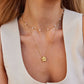 Golden lucky necklace