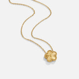 Isabell – Collana dorata rotonda con delicato pendente