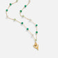 Loreta – Collana dorata con placche strutturate