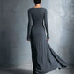 YASMINA | MAXI DRESS WITH SIDE TIE