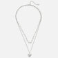 Angelika – Collana in argento con pendente squadrato
