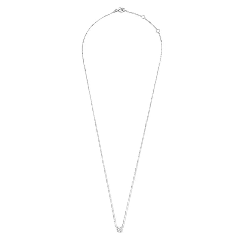 Collana Klára con pietra moissanite