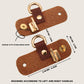 Longchamp Le Pliage Adjustable Leather Crossbody Strap Conversion Kit