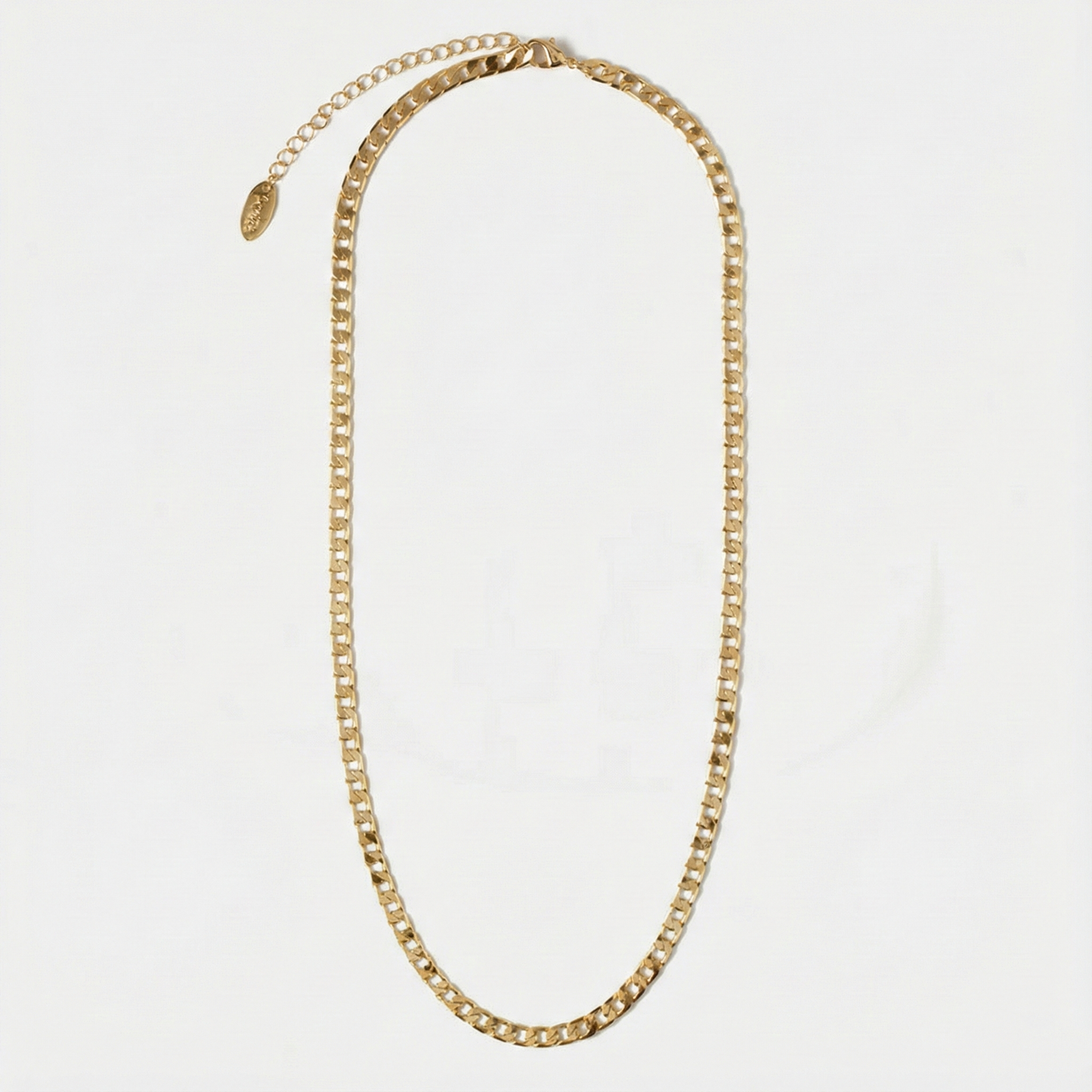 Collana a maglie piatte