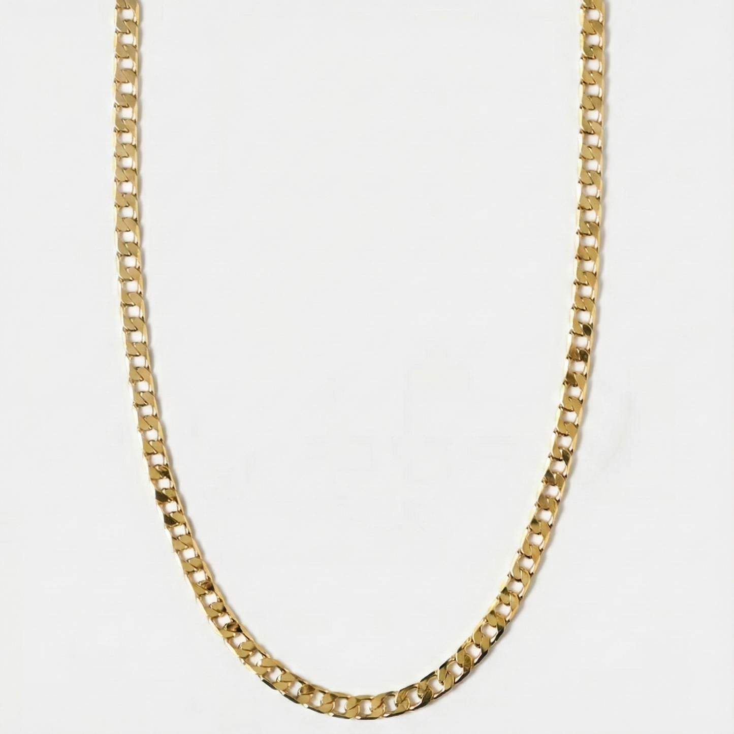 Collana a maglie piatte
