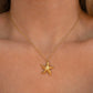 Francesca – Collana dorata con stella pendente