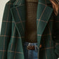 CORALIE CHECKERED COAT