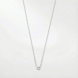 Collana Klára con pietra moissanite