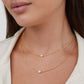 Nora – Collana dorata dal design a catena