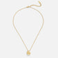 Verena – Collana dorata con struttura a cuore