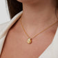 Verena – Collana dorata con struttura a cuore