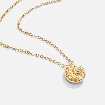 Verena – Collana dorata con struttura a cuore