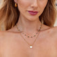 Karolína - Collana giocosa con piccole perle.