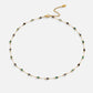 Veronika – Collana dorata con pietra lucente