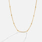 Fiona – Collana dorata con mini charm