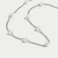 Johana – Collana dorata con pendente floreale