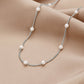 Miriam – Delicate golden necklace with pearls