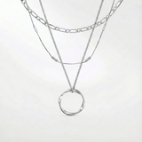 Collana aperta a tre fili