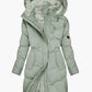 ARTEMIS | ELEGANT QUILTED HOODED COAT