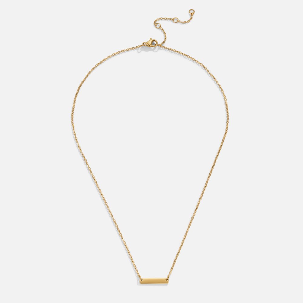 Ursula – Collana dorata dalla forma asimmetrica