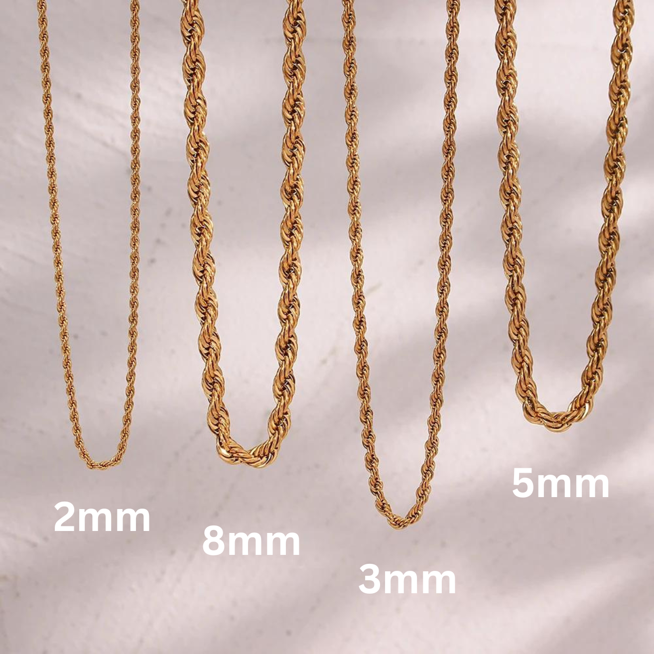Helena – Collana dorata con decorazione punteggiata