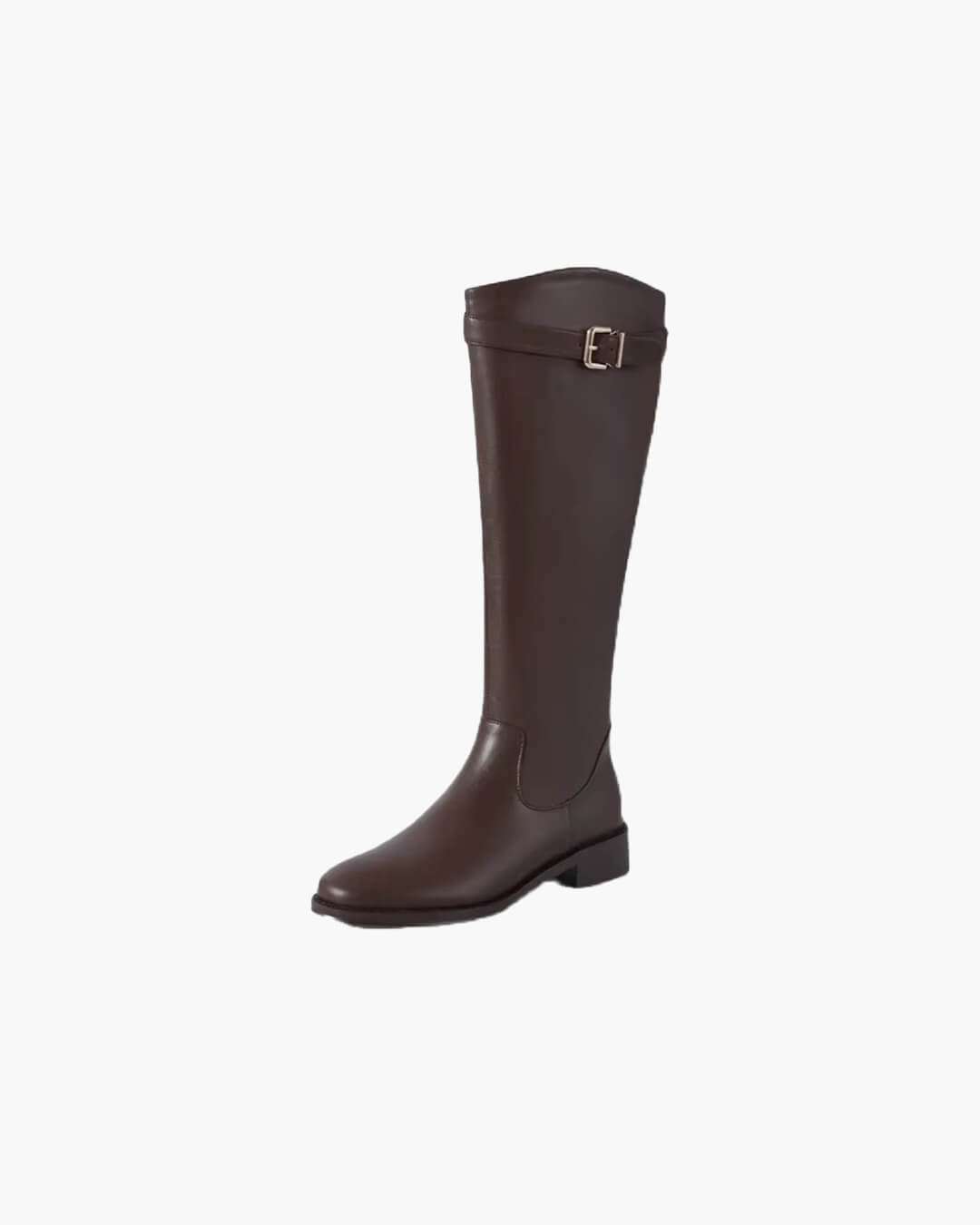CORA | Block Heel Knee High Boots | Round Toe Tall Boots Women
