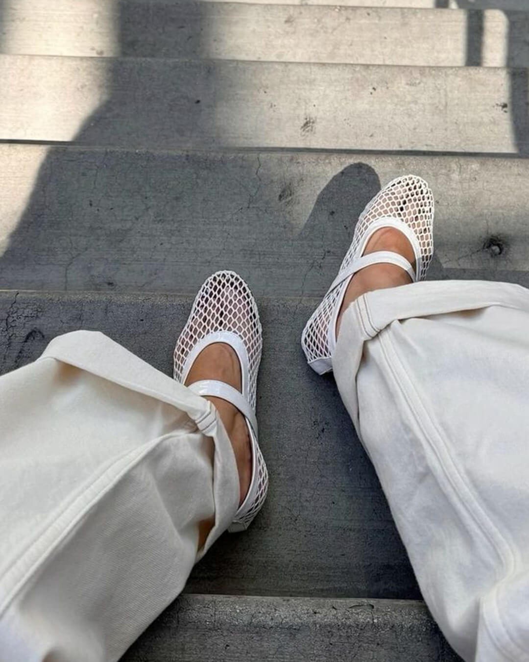 MARGAUX | Mesh Ballet Flats | Breathable Ballerinas Women