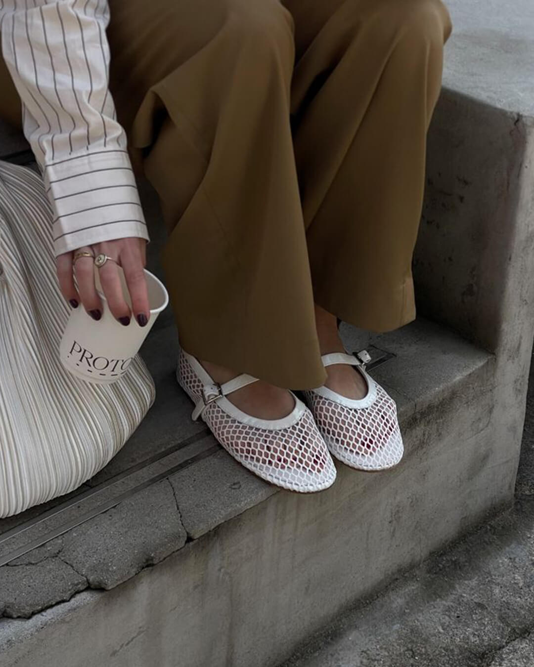 MARGAUX | Mesh Ballet Flats | Breathable Ballerinas Women
