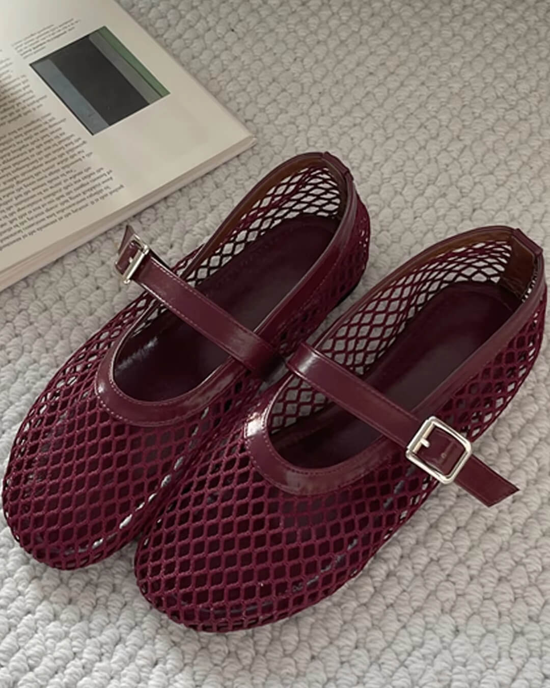 MARGAUX | Mesh Ballet Flats | Breathable Ballerinas Women