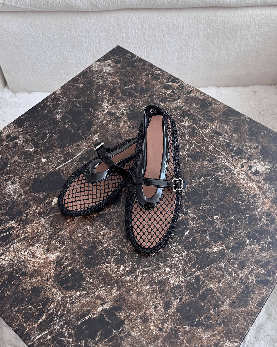 MARGAUX | Mesh Ballet Flats | Breathable Ballerinas Women