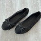 MARINA | Bow Loafers Women | Flat Slip-On Bow Shoes